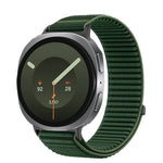 Breathable Braided Nylon Watch Band with Velcro Closure for Samsung Galaxy Watch 9