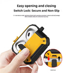 Security Lock Shockproof Case for AirPods Pro 3
