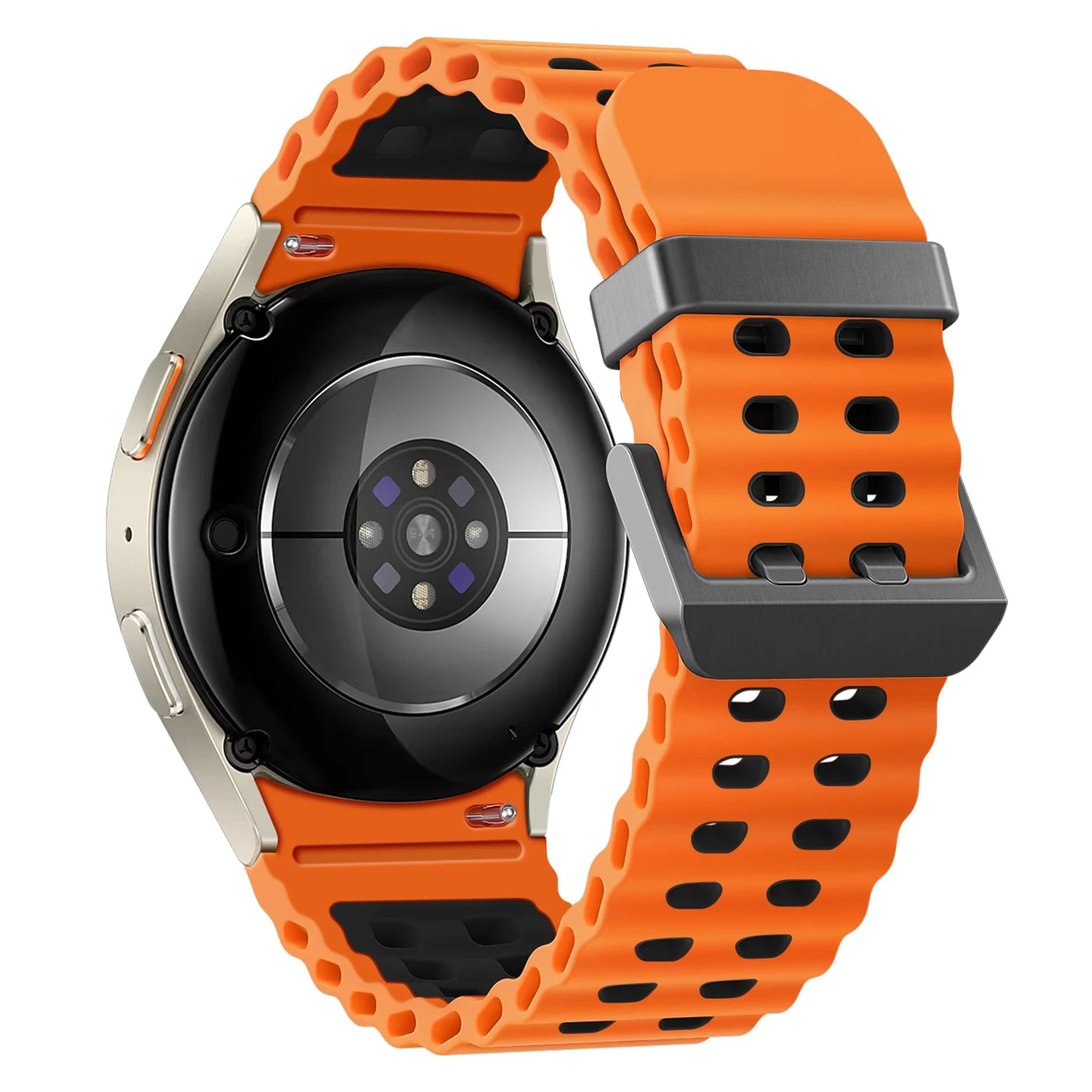 Marine-Style Silicone Band for Samsung Galaxy Watch 6 & 6 Classic