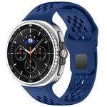 Breathable Silicone Sport Band for Samsung Galaxy Watch 8 & Galaxy Watch 8 Classic