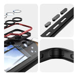 Shockproof Clear Acrylic Cover for Samsung Galaxy S25 Series