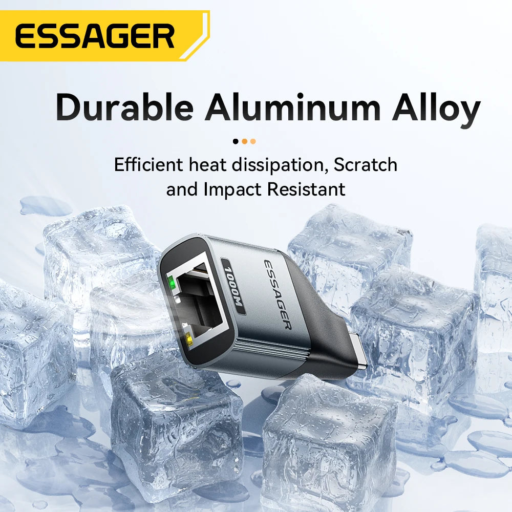 Essager Type-C to Ethernet Adapter