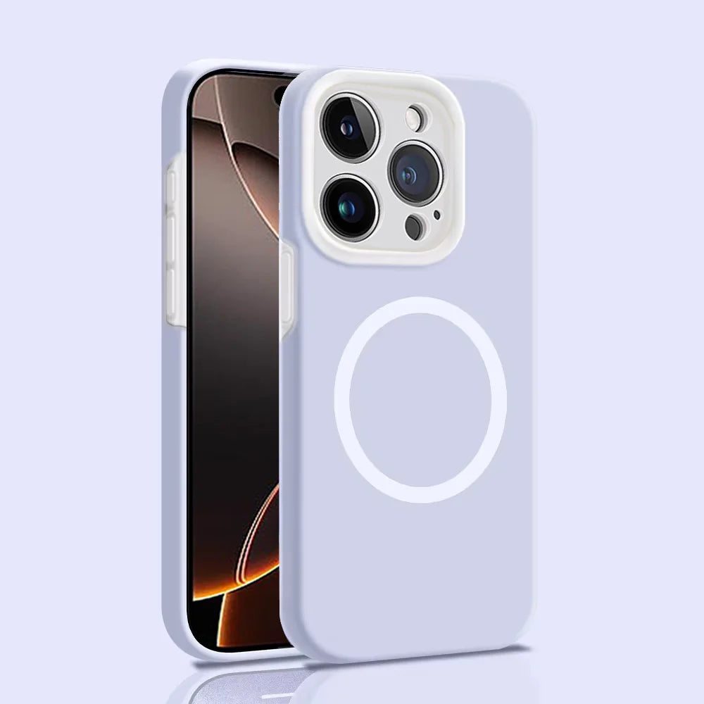 Fluorescent Jelly Liquid Silicone MagSafe Case for iPhone 16 Series