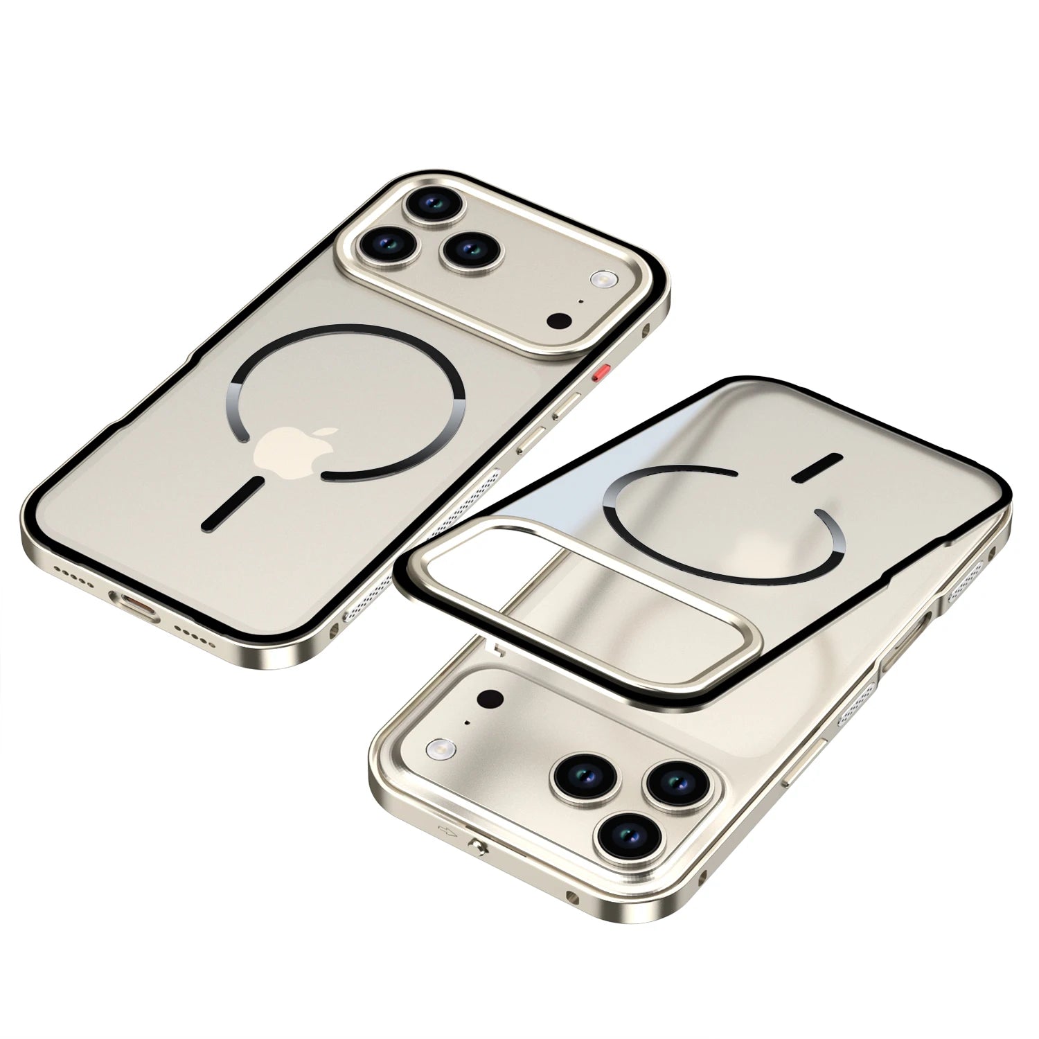 Slim Metal Frame MagSafe Case for iPhone 17 Series