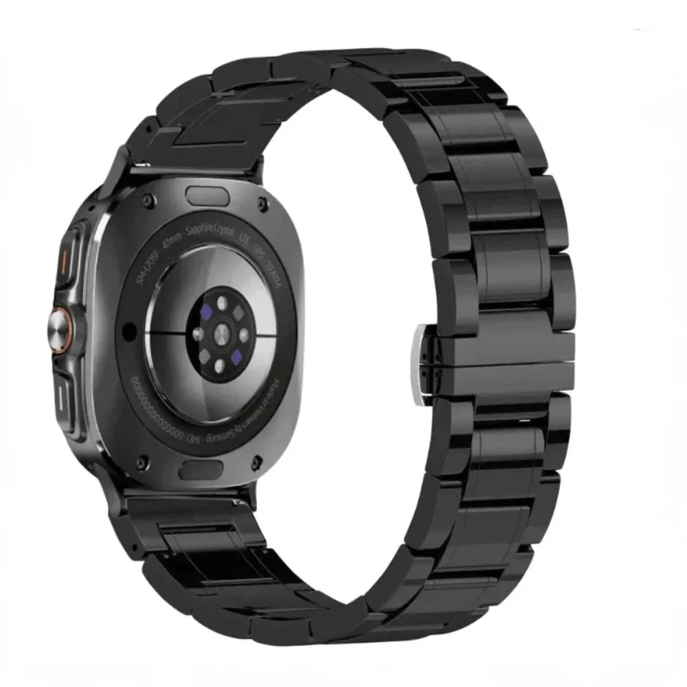 Premium Ceramic and Stainless Steel Strap for Samsung Galaxy Watch Ultra (2025)