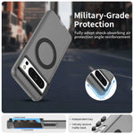 Matte Military-Grade Shockproof Magnetic Case for Google Pixel 9 Series