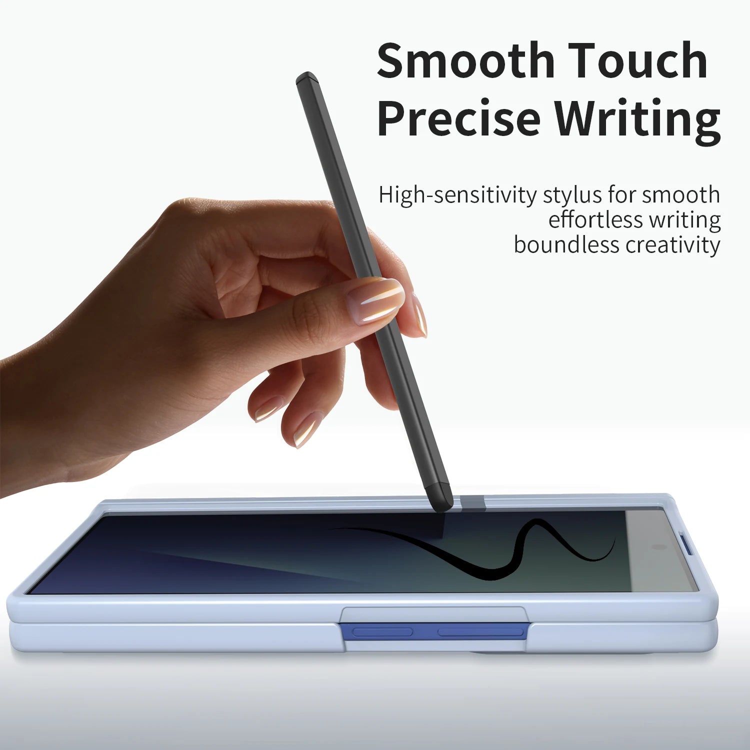 Samsung Galaxy Z Fold 6 Shockproof Case with Soft Interior and Pen Slot