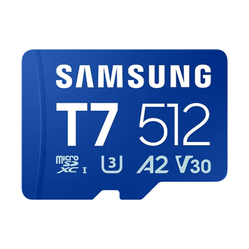 Samsung T7 microSDXC V30 U3 Memory Card
