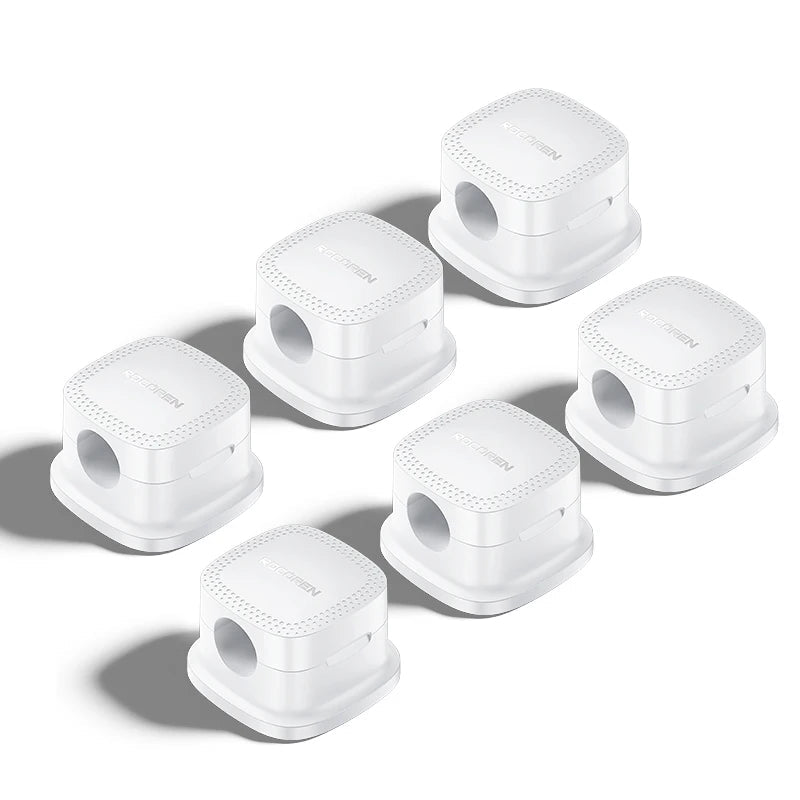 6PCS Adjustable Magnetic Cable Organizer