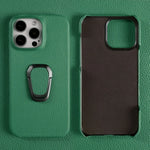 Genuine Leather Protective Case for iPhone 16 Series