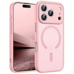 Minimalist Matte Translucent MagSafe Case for iPhone 17 Series