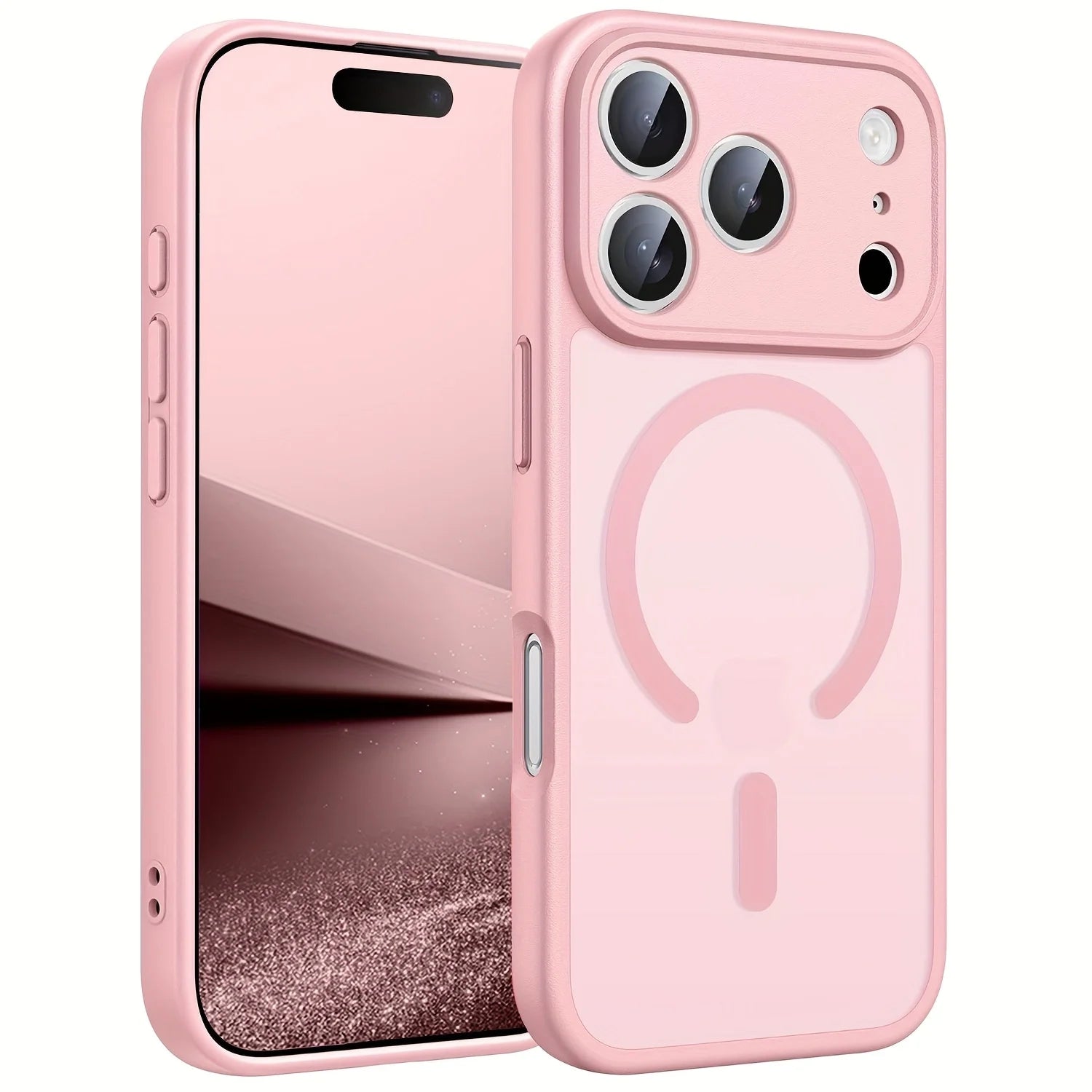 Minimalist Matte Translucent MagSafe Case for iPhone 17 Series