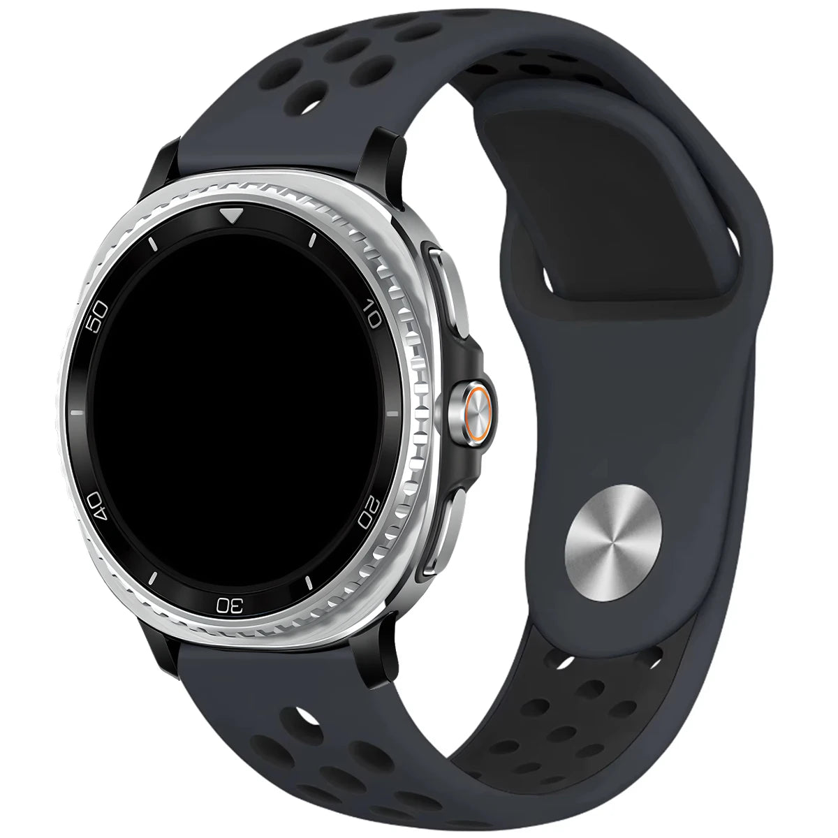 Dual Color Soft Silicone Sport Band for Samsung Galaxy Watch 8 & Galaxy Watch 8 Classic
