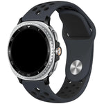 Dual Color Soft Silicone Sport Band for Samsung Galaxy Watch 8 & Galaxy Watch 8 Classic