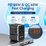 Vention 65W GaN USB-C Travel Adapter