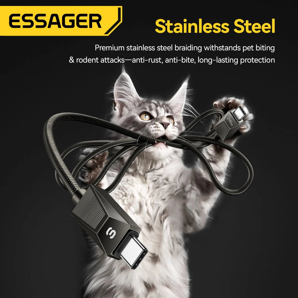 Essager 240W Super Fast USB-C Cable