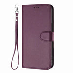 iPhone 16 Series Book-Style Leather Case with Wallet Function