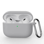 Soft Silicone Protective Case with Hook for AirPods Pro 3