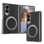 Premium Magnetic Leather Case with Central Hinge Protection for Samsung Galaxy Z Fold 8