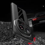 Luxury Lichi Leather & Soft TPU Ultra-Thin Matte Case for Xiaomi 15 Ultra