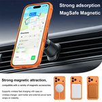 MagSafe Compatible Heat Dissipation Case with 360° Ring Stand for iPhone 17 Series