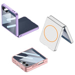 Luxury Slim Matte MagSafe Case with Built-in Screen Protector for Samsung Galaxy Z Flip 7