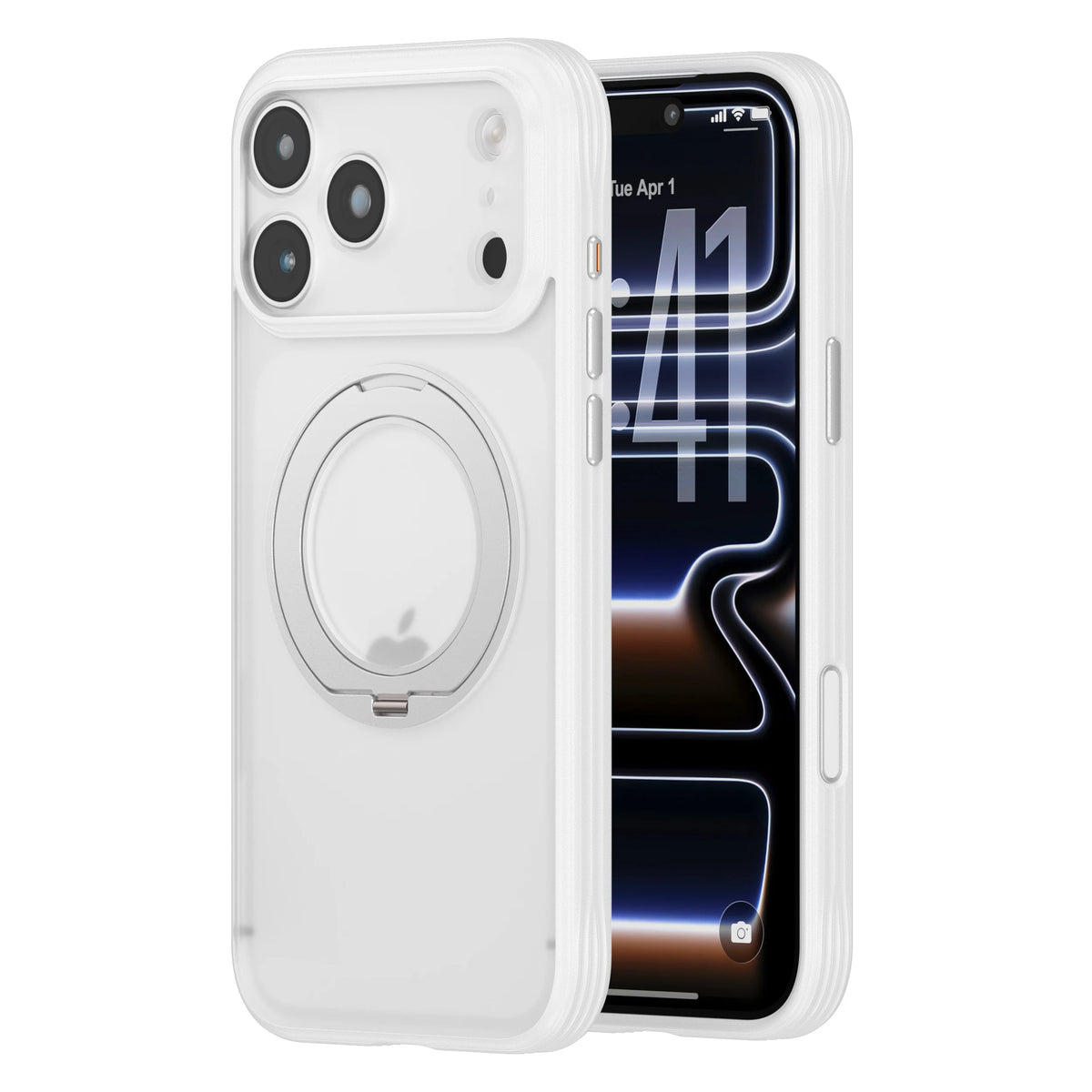 Shockproof MagSafe Case with 360-Degree Rotating Kickstand for iPhone 18 Series