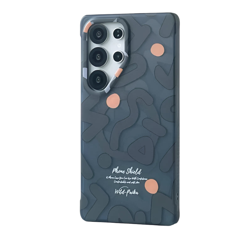Fashion Graffiti Matte Magnetic Case for Samsung Galaxy S25 Series