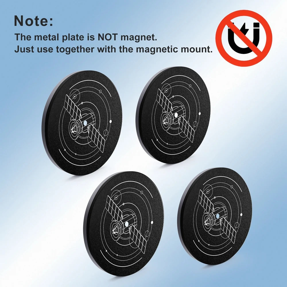 Adhesive Metal Plates For Starlink Magnetic Mounts