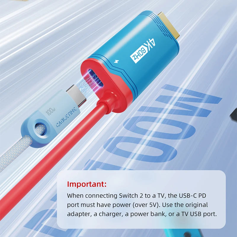 CABLETIME USB-C Dual HDMI Adapter