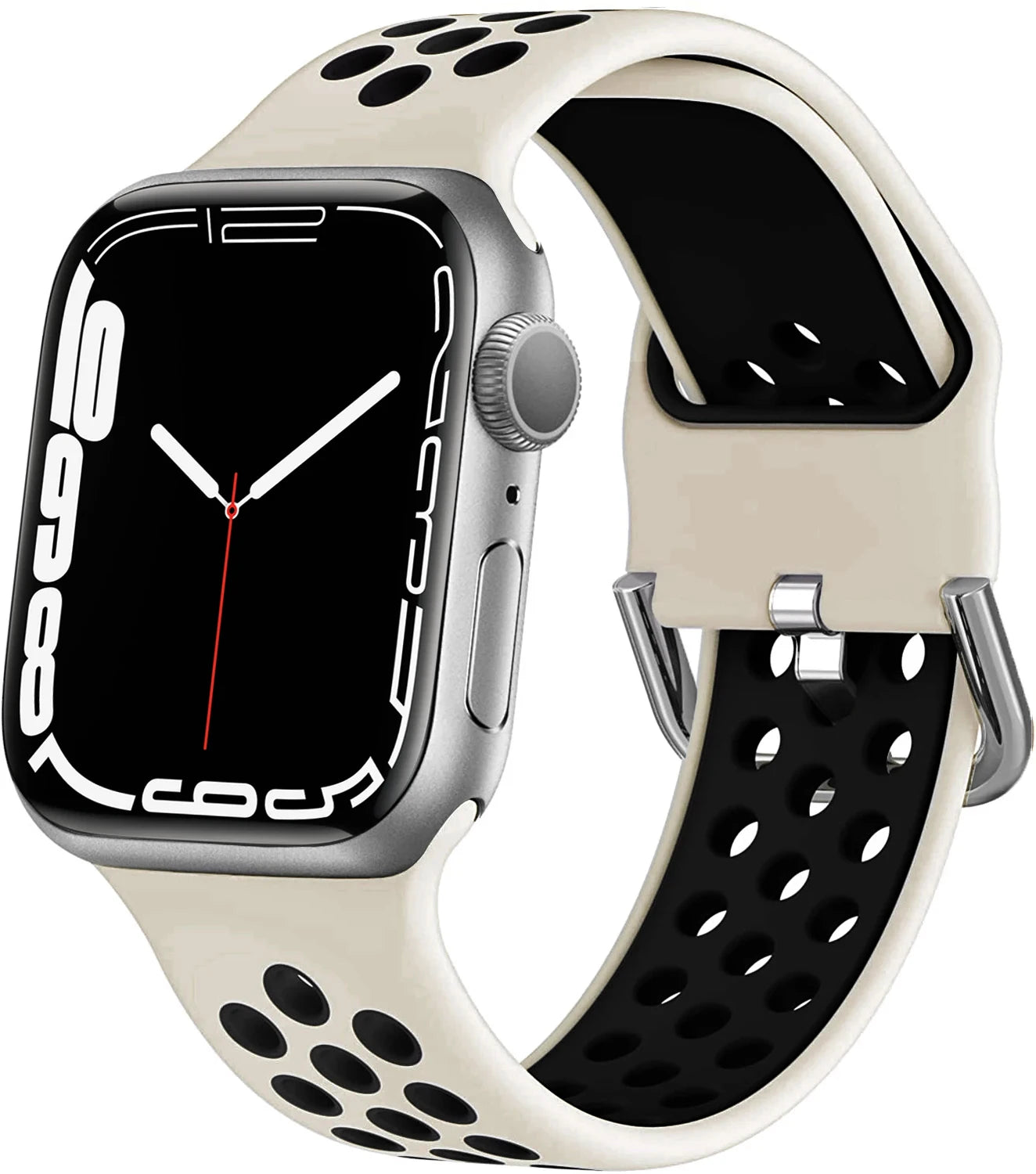 Two Tone Silicone Sport Strap for Apple Watch