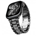 Two-Tone Crystal Link Bracelet Band for Apple Watch