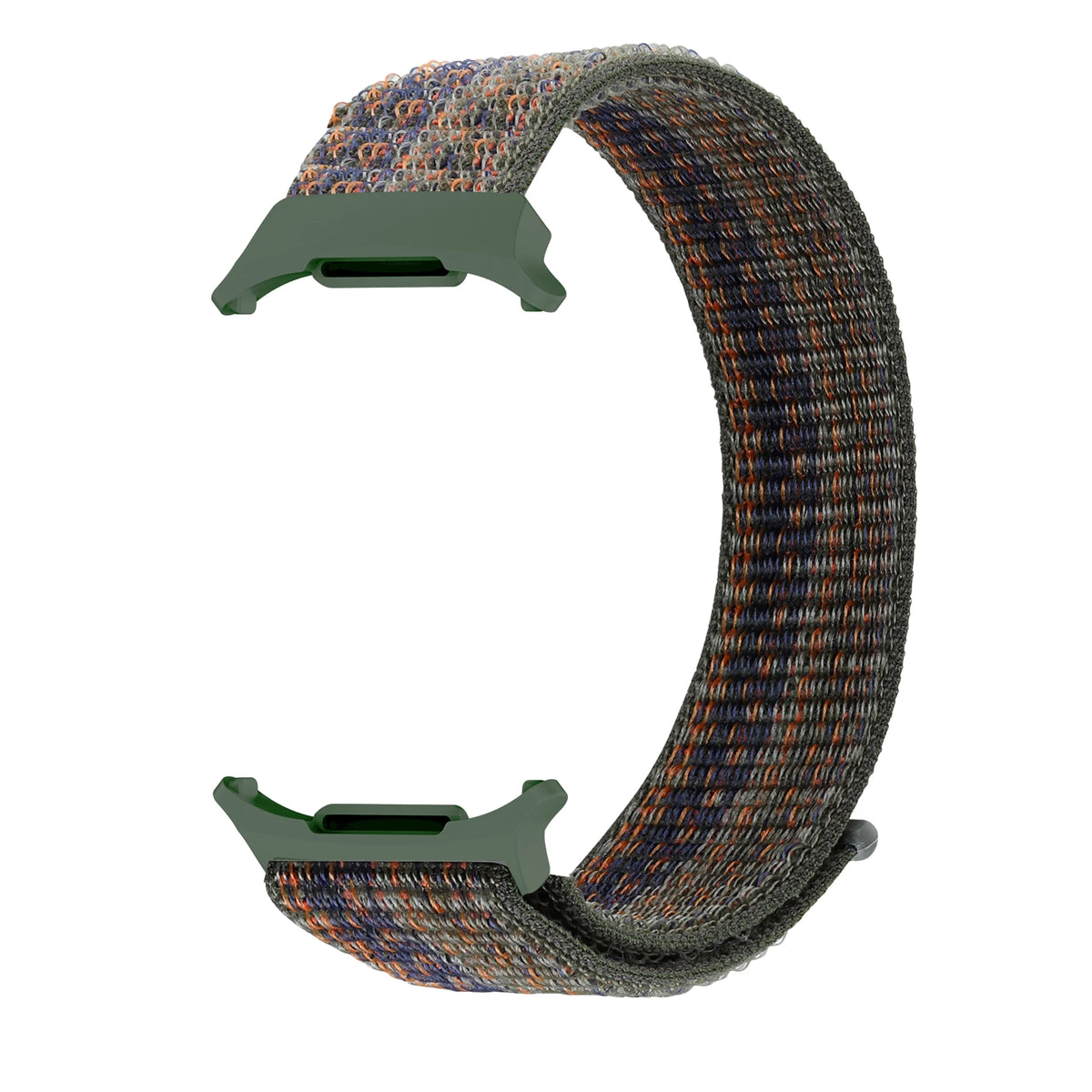 Breathable Nylon Weave Watchband with Hook-and-Loop Closure for Samsung Galaxy Watch Ultra 2