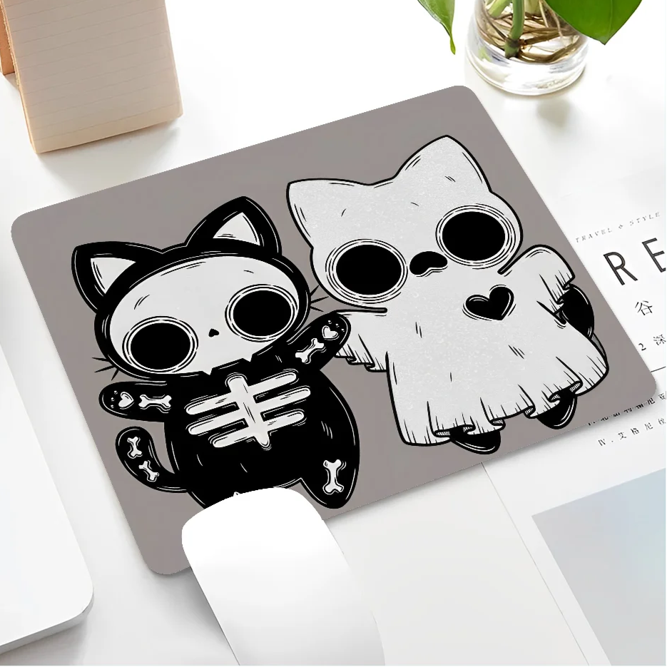 Black Cat Themed Mousepad