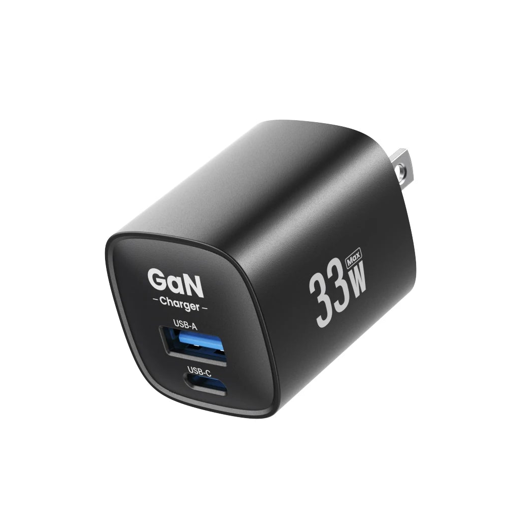 Asometech 33W GaN Fast Charger with Dual USB-C Ports