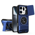 Luxury Protective Case with Rotating Ring Holder for OPPO Find X9 / X9 Pro