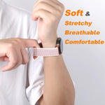 Adjustable Elastic Nylon Band for Samsung Galaxy Watch 8 & Galaxy Watch 8 Classic