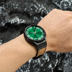 Silicone and Leather Replacement Strap for Samsung Galaxy Watch 6 and Galaxy Watch 6 Classic