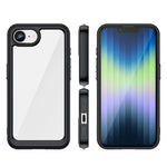 Clear Hard PC + Soft TPU Bumper Case for iPhone 16e
