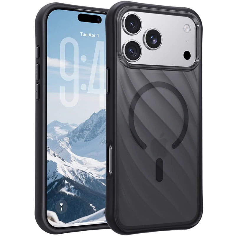 Frosted Semi-Transparent MagSafe Case for iPhone 18 Series