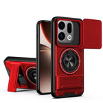 Armor Protective Case with Ring Holder for OPPO Find X9 / X9 Pro