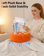 Adjustable Ball-and-Socket Pillow Tablet Stand