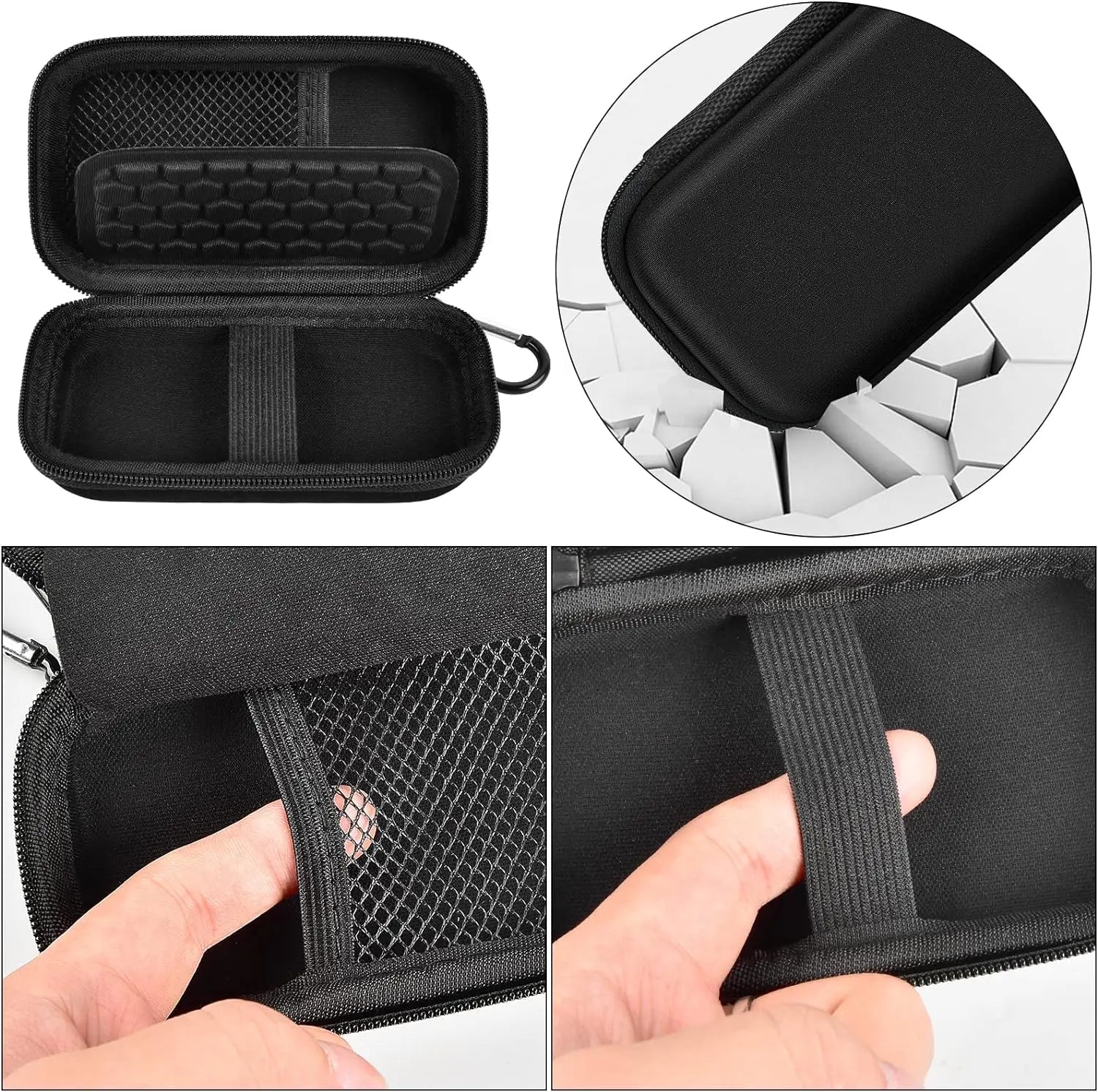 Protective Hard Case Compatible with SanDisk Extreme PRO Portable SSD
