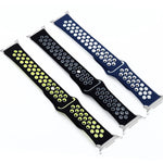 Dual Color Soft Silicone Sport Band for Samsung Galaxy Watch 8 & Galaxy Watch 8 Classic