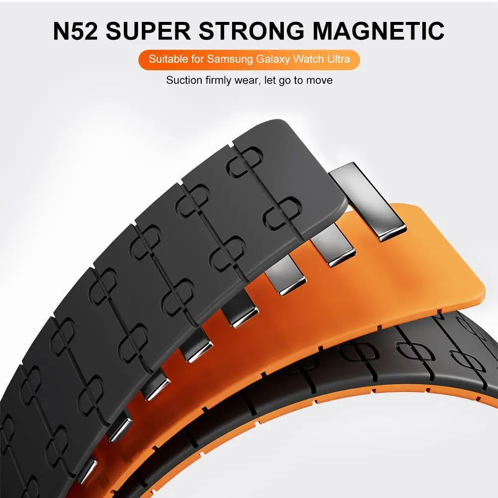 Silicone Magnetic Sport Strap for Nothing CMF Watch Pro 2