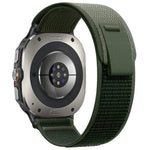 Ribbed Nylon No-Gap Watch Strap for Samsung Galaxy Watch Ultra 2