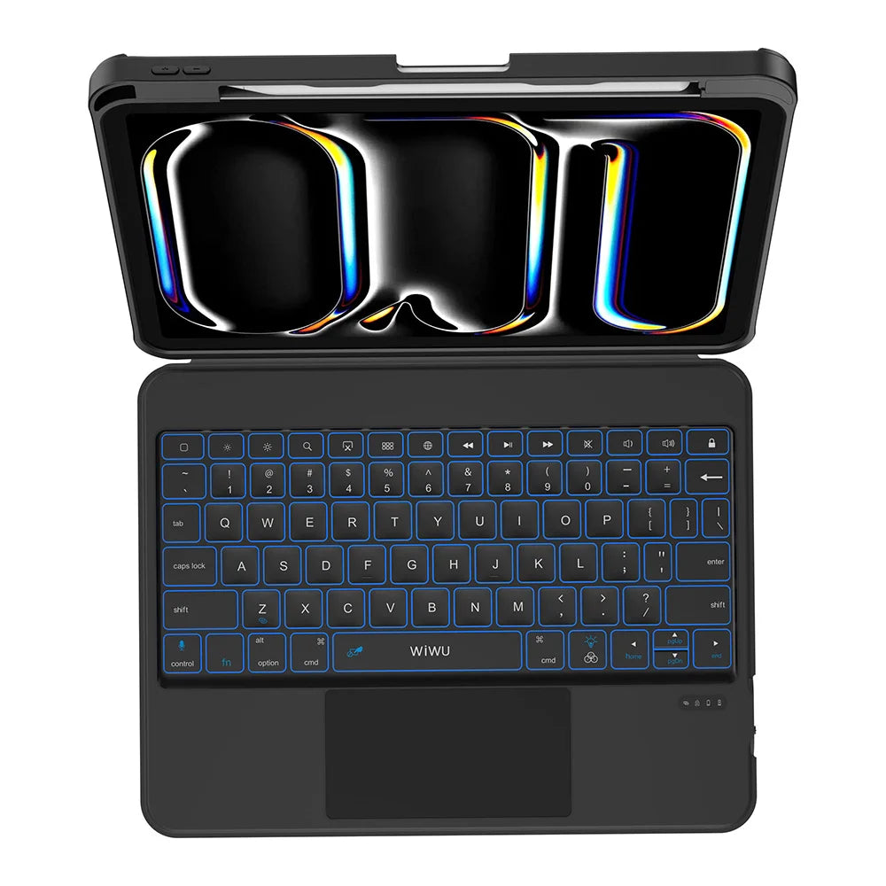 WiWU MK-007 360° Rotating Detachable Keyboard Case for iPad (A16)