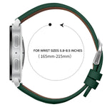 Premium Leather Replacement Band for Samsung Galaxy Watch 8 &  Galaxy Watch 8 Classic