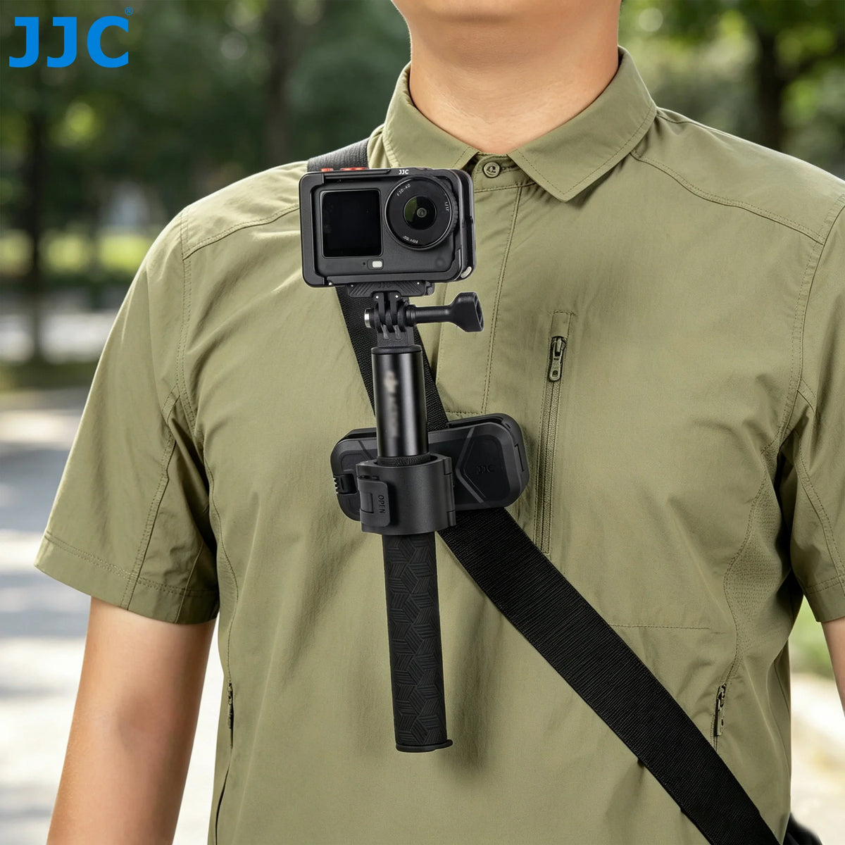 Twist-Locking Backpack Clip Mount For Action Cameras