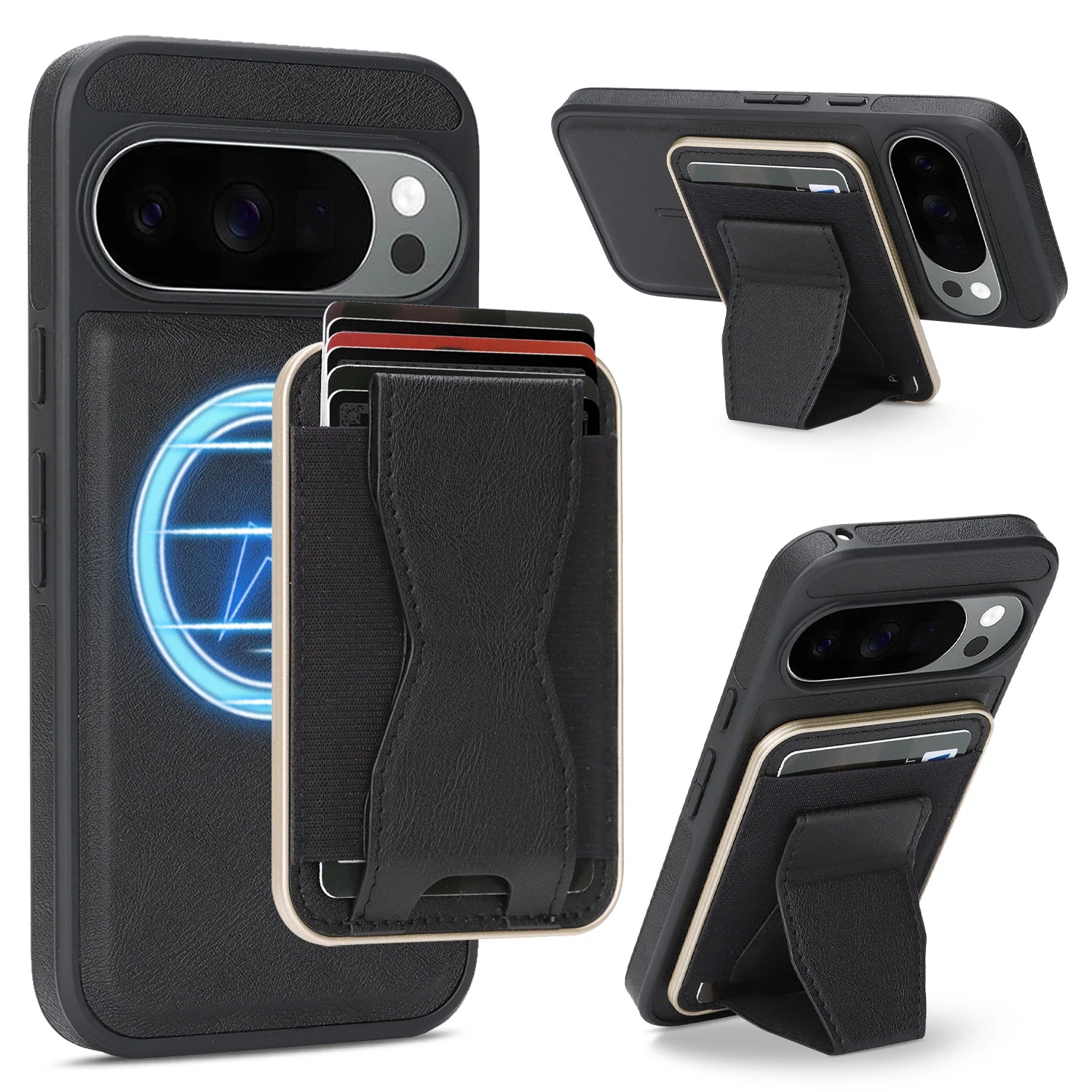 2-in-1 Magnetic Detachable Wallet Case for Google Pixel 9 Series